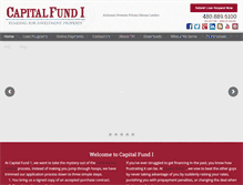 Tablet Screenshot of capitalfund1.com